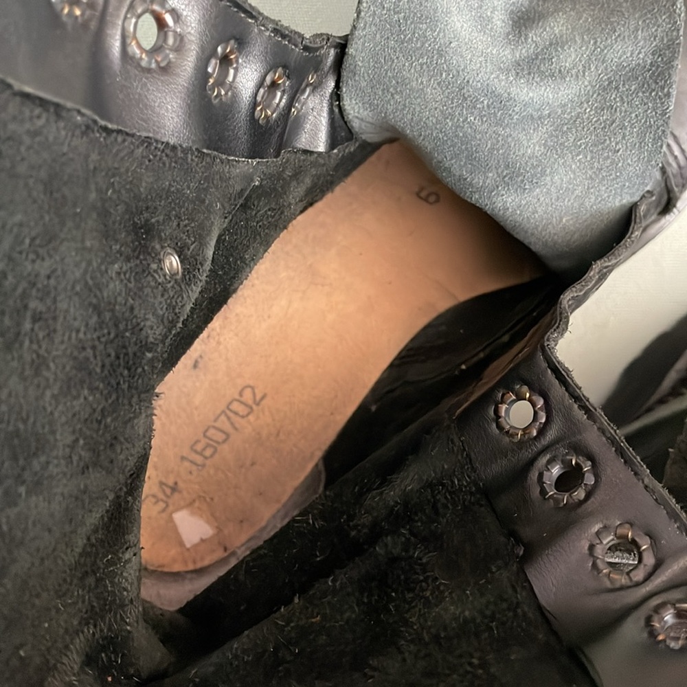 Dr. Martens Vintage 3A26 3 Strap 14 Eye Leather Boots Made In England UK 6 US 8 - Picture 14 of 15